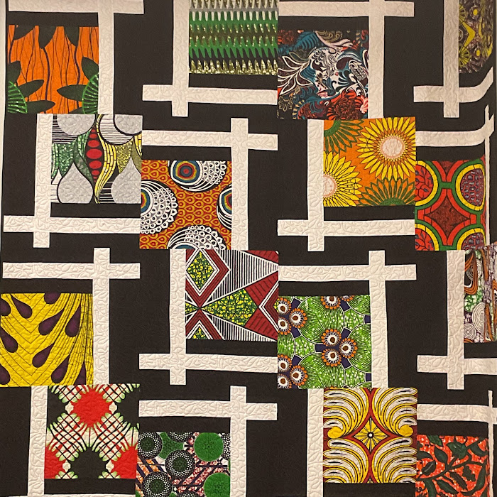 African Wax Print Quilt