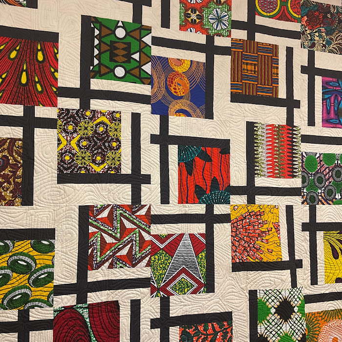 African Wax Print Quilt