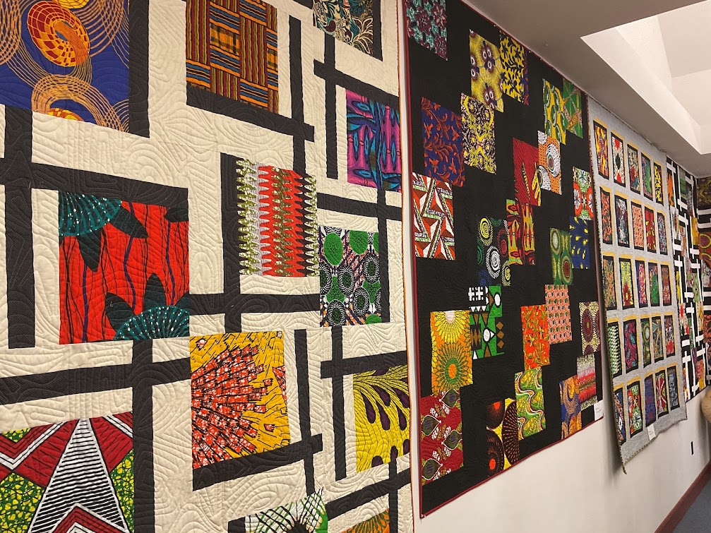 African Wax Print Quilt