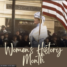 Mazomanine Free Library Women's History Month resources and links