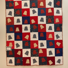 Mazomanie Free Library "Tumbler" Quilt Exhibit